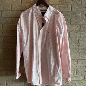 Tommy Hilfiger Light Pink Gingham Shirt